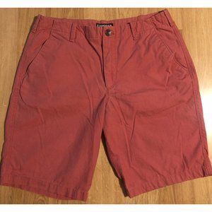 Express men’s shorts size 31 Pink Coral Khaki Chino Fit Style